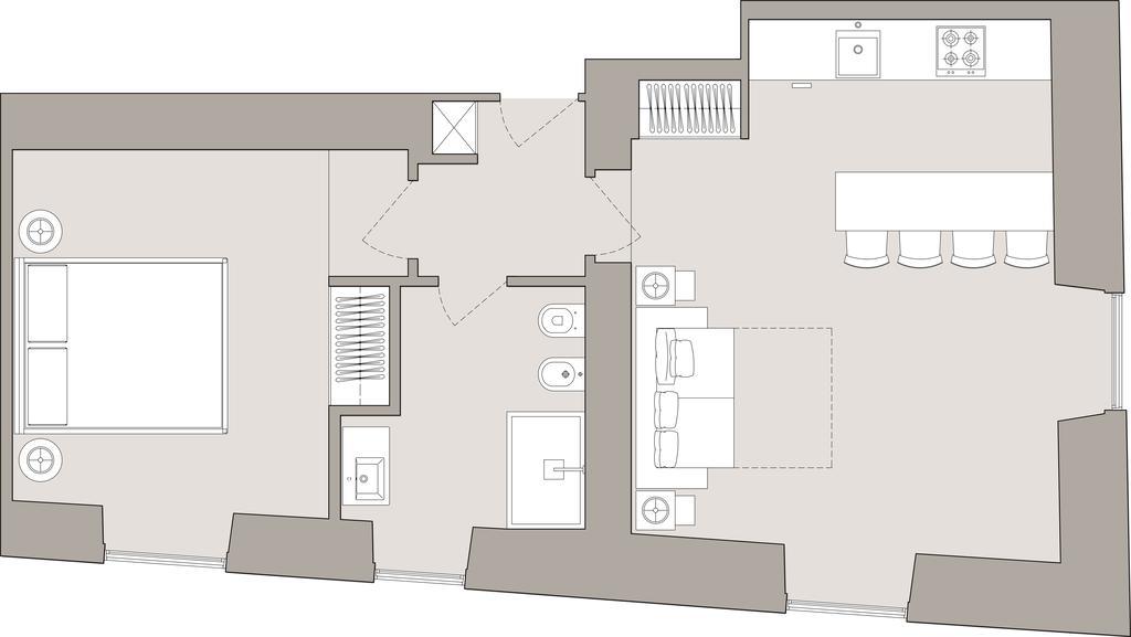 App Leoncino Design Apartment In 罗马 客房 照片